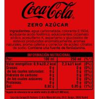 Refresco de cola sin azúcar COCA COLA, lata 50 cl Refresco de cola sin azúcar COCA COLA, lata 50 cl