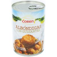 Albondigas amb pèsols COREN, llauna 425 g