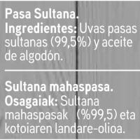 Panses sultana EROSKI, bossa 250 g