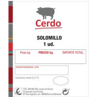 Solomillo de cerdo al vacío EROSKI, sobre aprox. 500 g