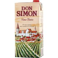 Vi negre de taula DON SIMON, brik 1 litre