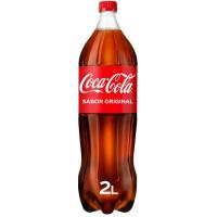 Refresc de cola COCA COLA, ampolla 2 litres