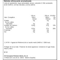 Refresco de cola COCA COLA, botella 2 litros