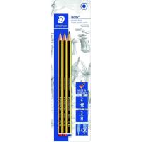 Llapis grafit: 2uds de 2HB i 1ud de 3H Noris STAEDTLER, blister 3 u