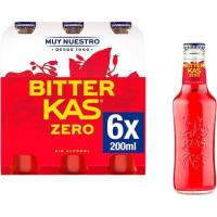 Bebida refrescante BITTER KAS, pack 6x20 cl