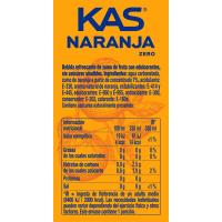 Refresc de taronja KAS ZERO, llauna 33 cl