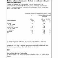 Refresc de taronja CAS ZERO, ampolla 2 litres