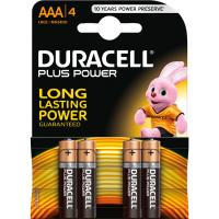 Pila alcalina Plus Power LR06 (AA) DURACELL, pack 4 u