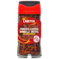 Pebre cayena sencera DUCROS, flascó 11 g