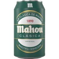 Cervesa MAHOU Clàssica, llauna 33 cl