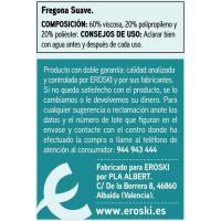 Recambio de fregona amarilla EROSKI basic, pack 1 unid.