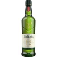 Whisky de Malta GLENFIDDICH, botella 70 cl