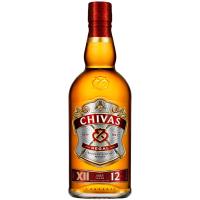 Whisky 12 anys CHIVAS, ampolla 70 cl