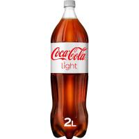 Refresc de cola light COCA-COLA, ampolla 2 litres