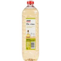 Vinagre de vi blanc EROSKI basic, ampolla 1 litre