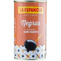 Aceitunas negras LA ESPAÑOLA, lata 185 g