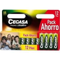 Pila super alcalina LR06 (AA) CEGASA, pack 12 u