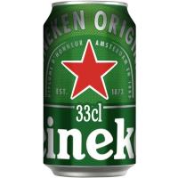 Cervesa HEINEKEN, llauna 33 cl
