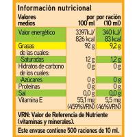 Aceite de girasol EROSKI, garrafa 5 litros