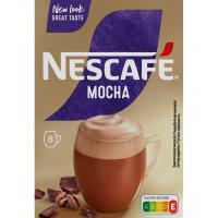 Cafè mocha NESCAFÉ Gold, caixa 8 sobres