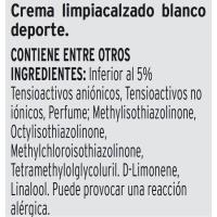 Crema líquida blanca para calzado EROSKI, aplicador 1 ud