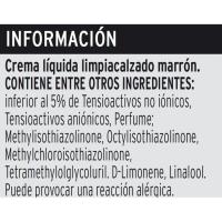 Crema líquida marrón para calzado EROSKI, aplicador 1 ud