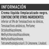 Crema líquida negra per a calçat EROSKI, aplicador 1 u