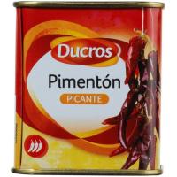 Pimentón picante DUCROS, lata 75 g