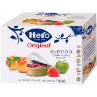 Confituras HERO, porciones pack 8x25 g