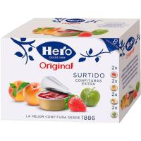 Confitures HERO, porcions pack 8x25 g