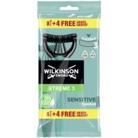 Máquinilla d`un sol ús WILKINSON Xtreme 3, pack 8+4 u