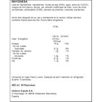 Mayonesa HELLMANN'S, frasco 450 ml