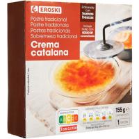 Crema catalana EROSKI, tarrina 150 g