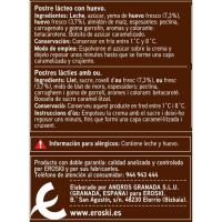 Crema catalana EROSKI, tarrina 150 g