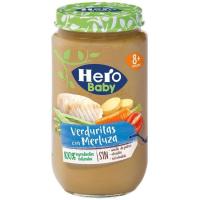 Tarrito de merluza con verduras HERO, tarro 235 g 