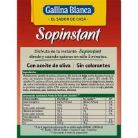 Sopinstant amb verdures GALLINA BLANCA, caixa 51 g