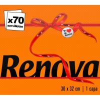 Tovalló assortit 1 capa RENOVA, paquet 70 u
