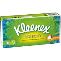 Pañuelo de papel balsámico 10x9 KLEENEX, paquete 8 uds