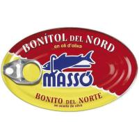 Bonito en aceite MASSO, lata 81 g