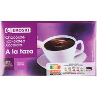 Xocolata a la tassa EROSKI, tauleta 300 g