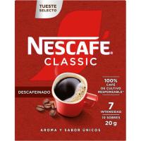 Cafè soluble descafeïnat NESCAFÉ, caixa 10 sobres