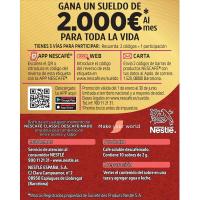 Café soluble descafeinado NESCAFÉ, caja 10 sobres