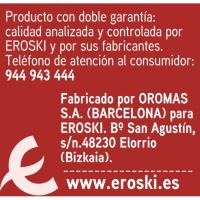 Macarrons EROSKI basic, paquet 500 g