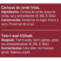 Cortezas de cerdo EROSKI, paquete 75 g