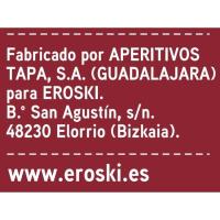 Escorces de porc EROSKI, paquet 75 g