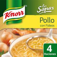 Sopa de pollastre amb fideus KNORR, sobre 63 g