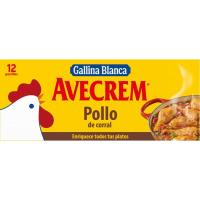 Brou de pollastre AVECREM, 12 pastilles, caixa 135 g