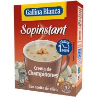 Sopinstant de xampinyons GALLINA BLANCA, caixa 58,5 g