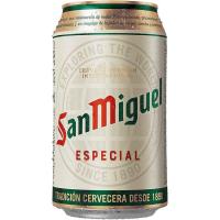 Cervesa SAN MIGUEL, llauna 33 cl