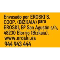 Aceite de girasol EROSKI, botella 1 litro